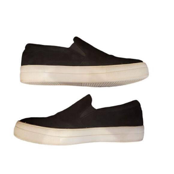 Steve Madden Gills Black Suede Platform Loafers 9 - Picture 5 of 9